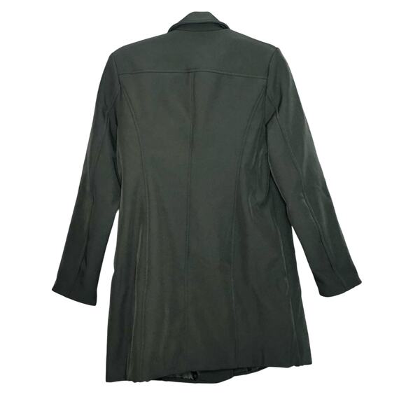 NWOT Ellos Dark Green Soft Shell Lined Jacket Size 10 - Picture 2 of 6